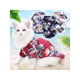 thumbnail image 2 of Dog Shirts Clothes Summer Beach Clothes Vest Pet Clothing Floral T-Shirt Hawaiian For Small Large Dog Chihuahua Cat Clothes, 2 of 4