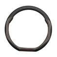 thumbnail image 5 of Car Steering Wheel Cover 15 Inch PU Leather Anti Slip Auto Accessories Breathable Black Brown, 5 of 8