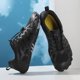 thumbnail image 4 of Zapatos acuáticos Aqua Shoes Zapatillas de buceo transpirables para caminar en el lago (47) Negro, 4 of 9