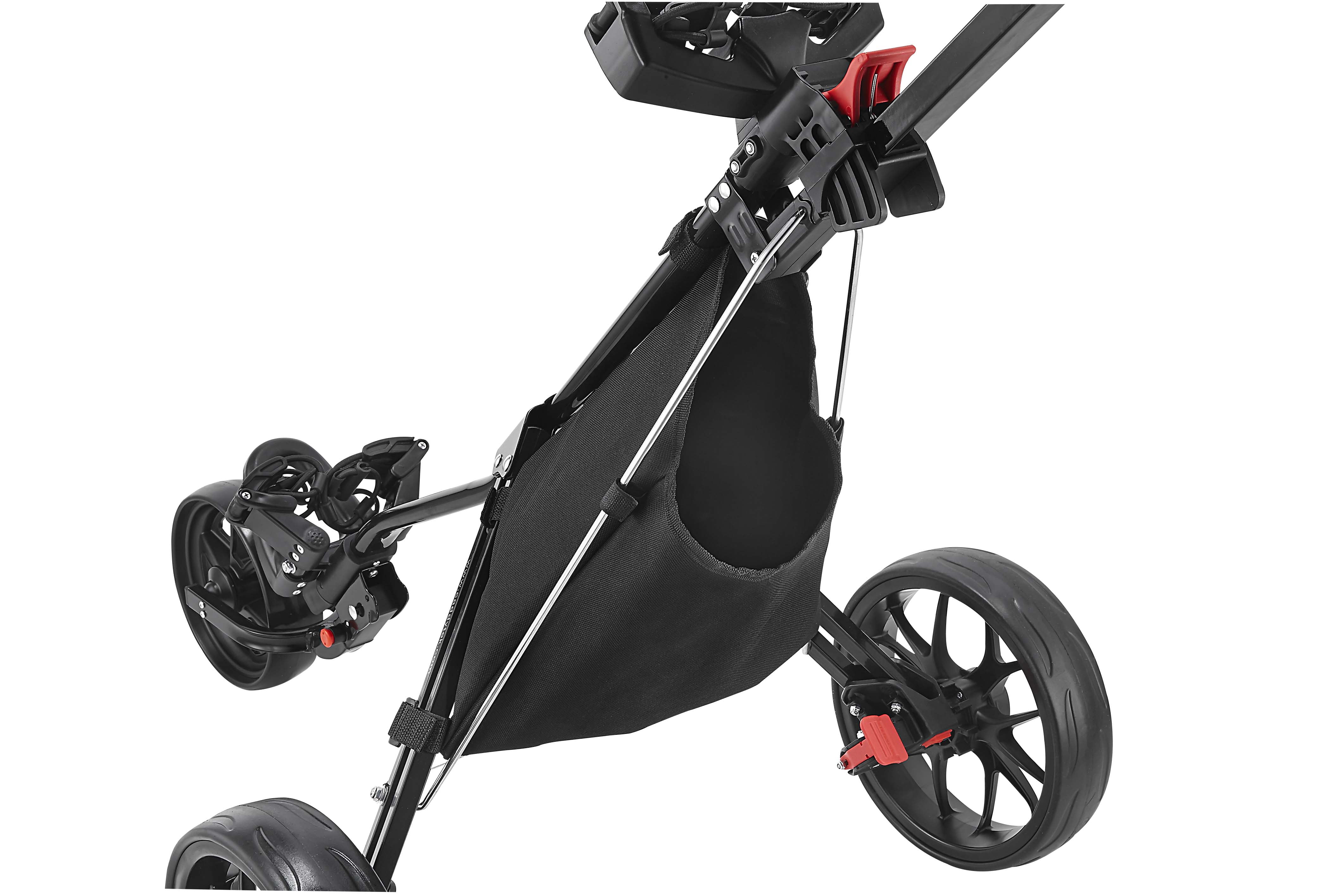 Caddytek CaddyLite 11.5 V3 Golf Push Cart, Black