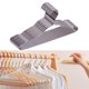 thumbnail image 1 of 10 Uds. Perchas de Metal de aleación de aluminio para ropa, organizador de armario, tendedero antideslizante, percha de ropa sin costuras para , gris-plata Baoblaze Perchas, 1 of 7