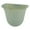 Green#2, variant on Wall Mounted Kitchen Trash Bin | Cabinet Door Hanging Waste Basket | Plastic Perforated Design | Space Saving for Bathroom & Sink | 1-Pack