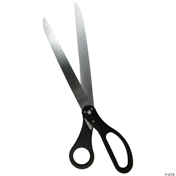 Morris Costumes BB140BK 30 in. Ribbon Cutting Scissors, Black