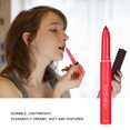thumbnail image 3 of EIMELI Solid Lip Gloss Matte Lipstick Pen Waterproof with Pencil Sharpener Alcohol-free, 3 of 6