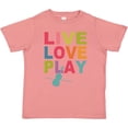 thumbnail image 3 of Inktastic Live Love Play Violin Girls Toddler T-Shirt, 3 of 5
