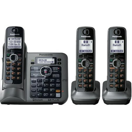 KX-TG7643M Cordless Phone with Answering Machine