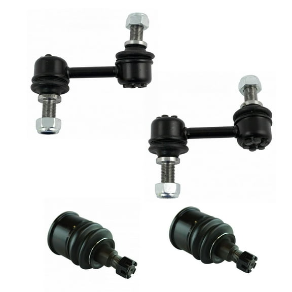 TRQ 4pc Suspension Kit Ball Joints Sway Bar Links for 09-14 Acura TL PSA72892