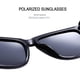 thumbnail image 2 of Gafas de sol Joopin negras polarizadas con protección UV400 cuadradas, 2 of 6