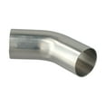 thumbnail image 3 of Versatile Stainless Steel Elbow 45° Bend Exhaust Pipe Polished 19-51Mm For Forming Or Repairing Pipes In Automotive Exhaust Tool, 3 of 8
