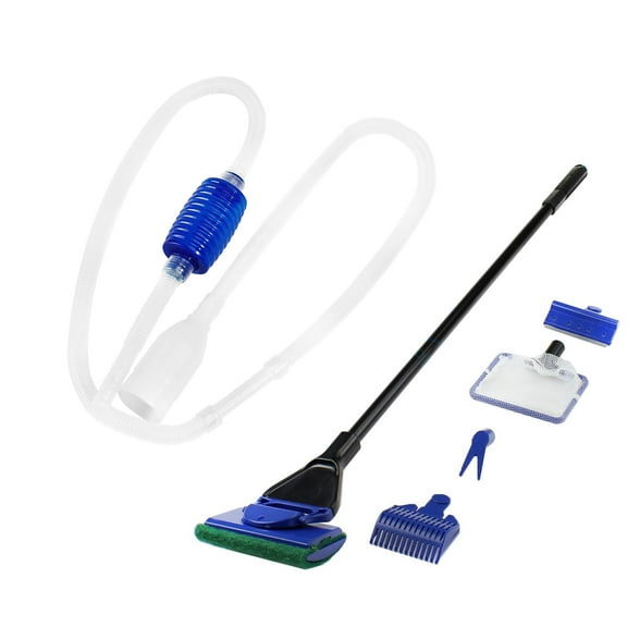 Aquaneat Fish Tank Cleaning Tools, Fish Tank Siphon, Fish Tank 5 in 1 Cleaning Set