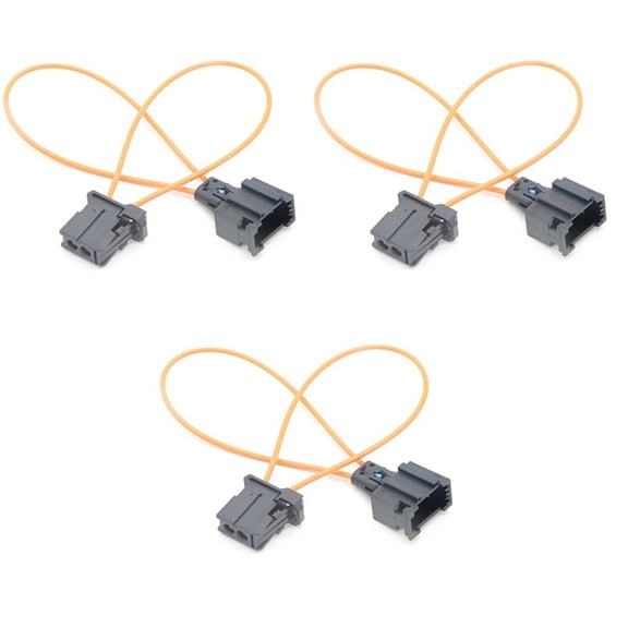 6X MOST Fiber Optic Loop Bypass MALE & FEMALE Kit Adapter for -
