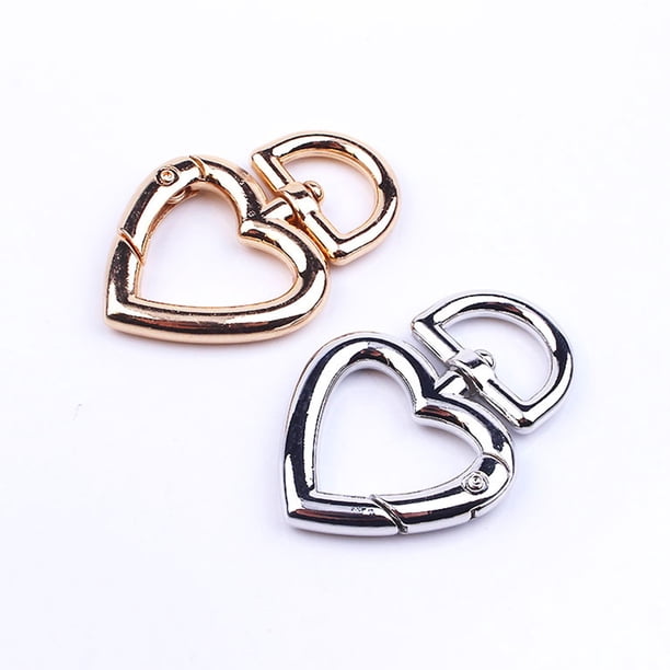 TABLETREANDS 15Ud Llavero Con Corazón En Aleación Resistente Para Colgar Llaves Y Decorar