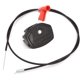 thumbnail image 1 of Cable de acelerador universal y palanca de estrangulador 56 cm 56 cm para cortacésped, 1 of 4