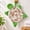 B-Green, variant on Lypsnake Floor Turtle Foot Mop, Floral Patchwork Fabric Turtle Shaped Floor Duster Mat with Button Decor, Reusable Cleaning Pad for Bathroom Kitchen & Entryway Floor Wiping