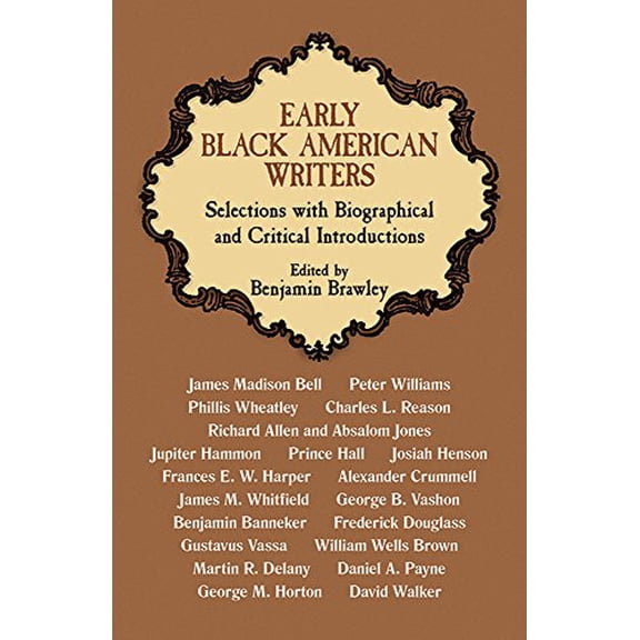 Pre-Owned Early Black American Writers (Paperback)