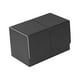 thumbnail image 5 of Caja para guardar barajas de cartas, protectores para cartas de juego, baraja de juguete para colección Negro y gris, 5 of 9