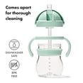 thumbnail image 3 of Straw Cup OXO Tot Transitions con asas, 180 ml, paquete de 2 unidades, ópalo, 3 of 7