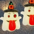 thumbnail image 1 of Cubiertas de Luz de Porche Twinkle Star Paquete de 2 Halloween Decoración de Lámpara de Pared Fantasmas EVA, 1 of 7