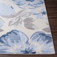 thumbnail image 3 of Harput Light Blue 5'3" x 7'3" Traditional Rectangle Area Rug, 3 of 6