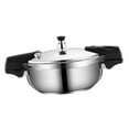 thumbnail image 4 of Olla arrocera de acero inoxidable de gran capacidad para sopa y estofado, cocina a gas profesional 3.0L, 4 of 9