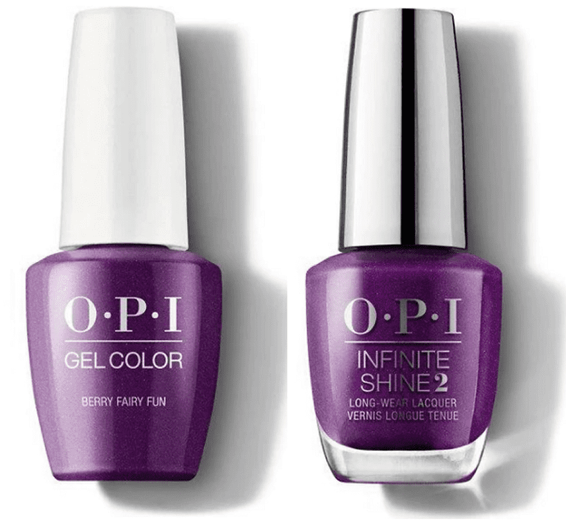 OPI Nail GelColor + Infinite Shine Polish Nutcracker Combo 2 ct - Berry ...