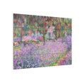 thumbnail image 2 of Claude Monet 'The Artists Garden at Giverny' Wood Slat Art, 2 of 3