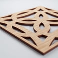 thumbnail image 4 of Ekena Millwork 11 3/8"W x 11 3/8"H x 3/8"T Small Baytown Decorative Fretwork Wood Wall Panels, Alder, 4 of 6