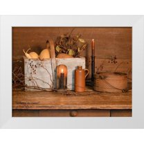 Jacobs, Billy 32x25 White Modern Wood Framed Museum Art Print Titled - Gathering the Harvest