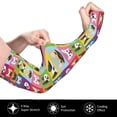 thumbnail image 3 of Goofa Colorful Bulldog Pattern UV Sun Protection Arm Sleeves, UPF 50 Sports Cooling Arm Compression Sleeves for Men Women Teenager, 3 of 8