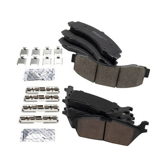 Brake Pad Set 2 Piece - Compatible with 2018 - 2020 Ford F-150 2019