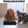thumbnail image 3 of Elevated Cat Litter Ramp with Filter Function Black Plastic Cat Steps Litter Box Pedal Stool for Small and Elderly Cats, 3 of 9