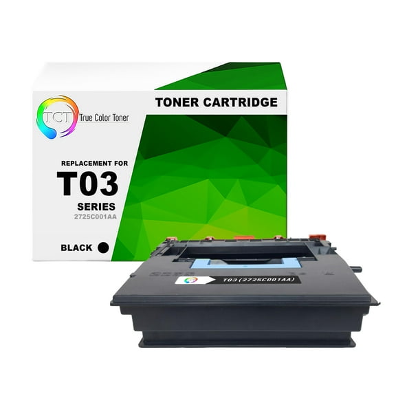 TCT T03 Toner Cartridge - Premium Compatible Replacement for T03 2725C001AA Black