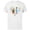 White, variant on Disney and Pixar WALL-E & EVE Romantic Heart First Christmas - Short Sleeve Cotton T-Shirt for Adults - Customized-Black