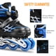 thumbnail image 4 of Patines iluminadores Ajustables Patines en línea con ruedas iluminadas para niños y jóvenes patines en línea para niñas, 4 of 7