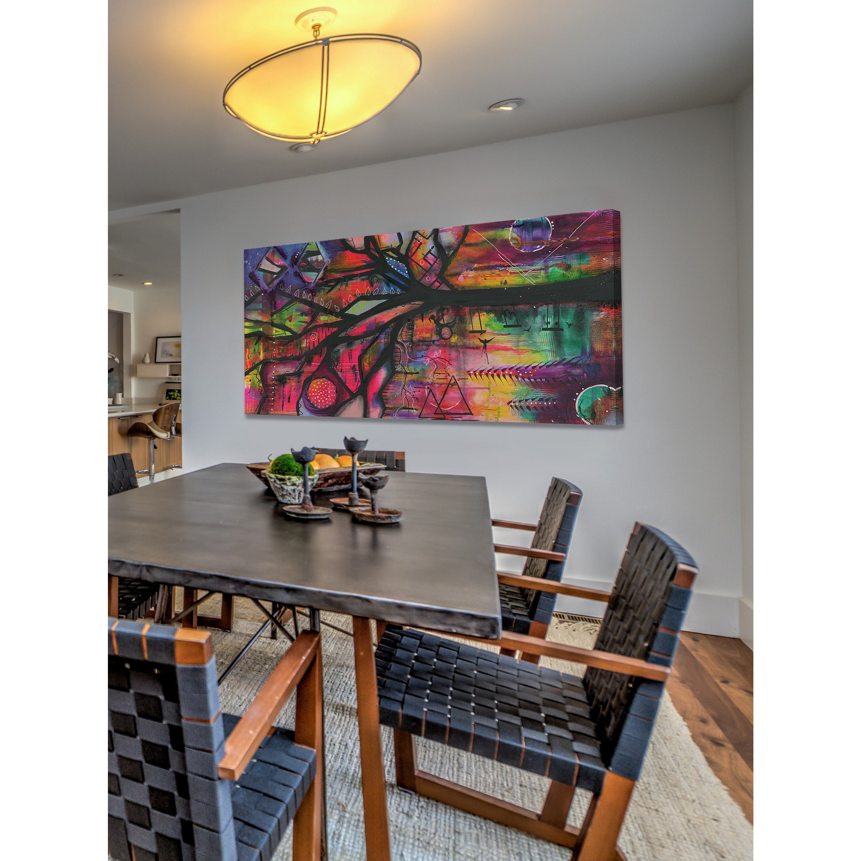 "In the Trees" Painting Print on Wrapped Canvas