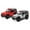 Rescue Police+Fire Set, variant on Jeep Wrangler Rubicon Off Road 4x4 5 inch 1:34 Scale Die Cast Model Replica Toy Car (White Opentop)