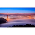 thumbnail image 3 of Azure, Joe 24x15 Black Modern Framed Museum Art Print Titled - Fog at The Gate, 3 of 5