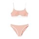 thumbnail image 4 of Bikini de Cintura Alta Bikini Deportivo de Mujer con Correas de Hombro Ajustables Traje de Baño de Alto Soporte Totalmente Cubierto, 4 of 7