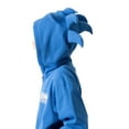 thumbnail image 3 of Sonic The Hedgehog Cosplay With Foam Ears Long Sleeve Blue Boy's Zip Up Hooded Sweatshirt-XXL, 3 of 5