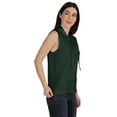 thumbnail image 5 of Inkmeso Womens Sleeveless Drawstring Hoodie Tank Top Plain Jersey Tshirt Top, 5 of 6