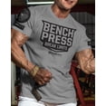 thumbnail image 2 of Gymish Bench Press Workout T-Shirt for Men – Funny Gym Shirt, Deadlift & Lifting Tee, Men's Workout Shirts, Athletic Gym Clothes, 2 of 5