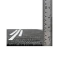 thumbnail image 4 of Unique Loom Outdoor Modern Collection Area Rug - Miranda (2' 7" x 12' Runner Black and White), 4 of 6