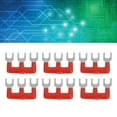 thumbnail image 4 of 15 Pcs Jumper Block Terminal Strips, 100V 15A, Fork Type With PVC Shell, Cuttable, Wide Application, 4 of 8