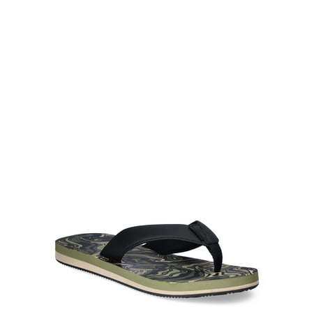 

No Boundaries Men s Built Up Printed Flip Flops