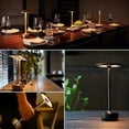 thumbnail image 4 of Cordless Table Lamp Dimmable Waterproof Metal Usb Rechargeable Table Lamps -1pcs, 4 of 5