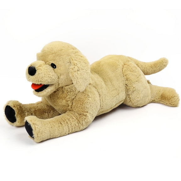 LotFancy Large Dog Stuffed Animals Plush, 21" Golden Retriever Plush Toys for Kids, Pets, Girls