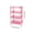 Pink, variant on 4 Tier Bathroom Shelf Organizer, Plastic Multi Layer Storage Rack for Shampoo, Toiletries, Kitchen Counter, Desktop, Space Saving Container