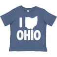 thumbnail image 3 of Inktastic I Love Ohio with State Silhouette Boys or Girls Toddler T-Shirt, 3 of 5