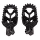 thumbnail image 4 of 1 par de reposapiés negros antideslizantes de aleación de acero para motocicletas de 50 cc, 70 cc, 90 cc, 110 cc y 125 cc, para motocross y dirtbike., 4 of 14