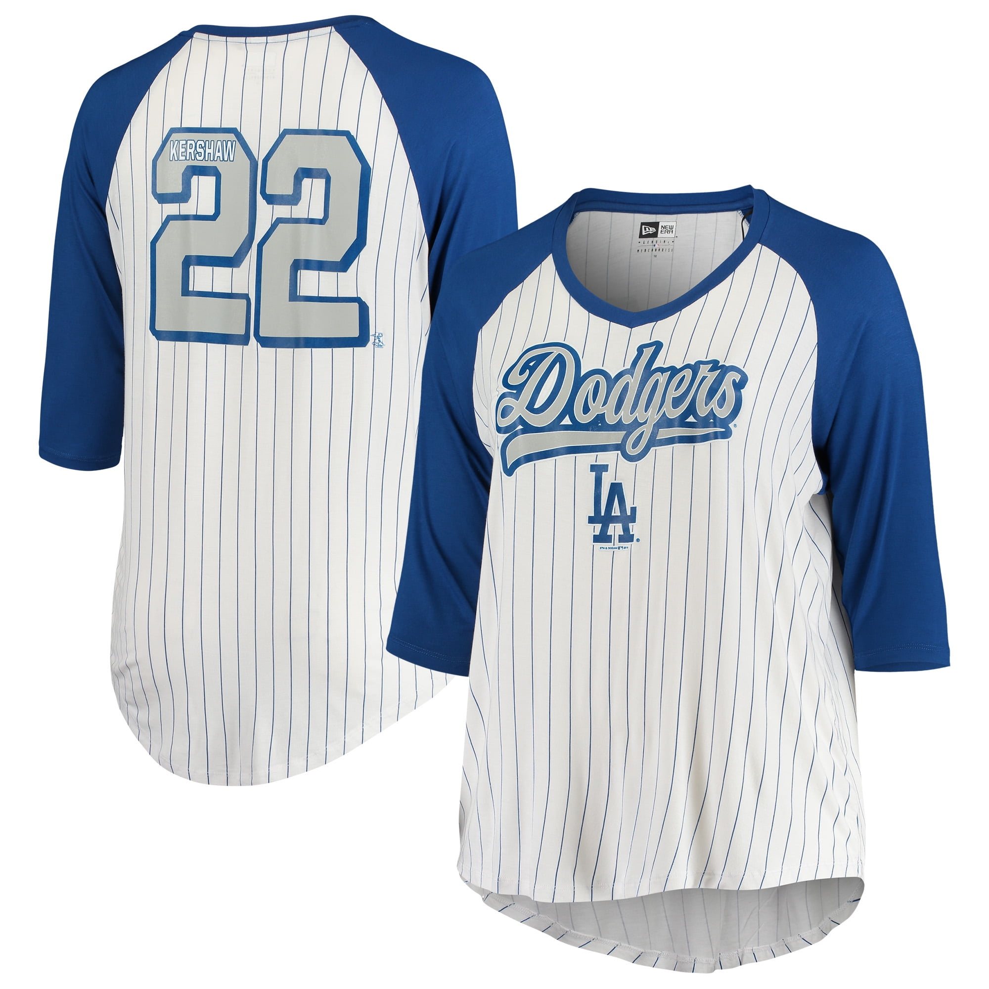 dodgers pinstripe jersey